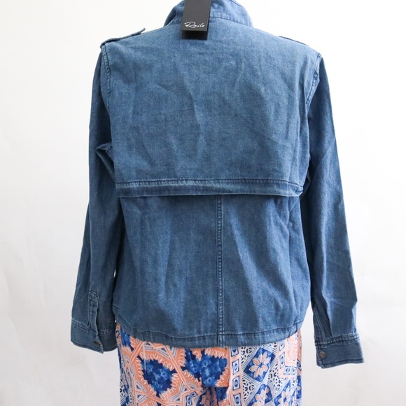 NWT Rails Collins Jacket in Sorrento Wash M - Picture 7 of 7